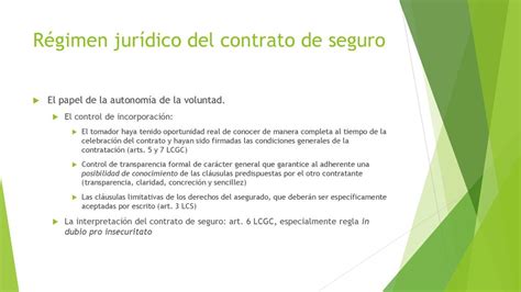 Tema El Derecho De Los Seguros Privados Ppt Descargar