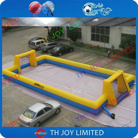 Free Shipping 15x8m Giant Inflatable Football Field Inflatable Soccer