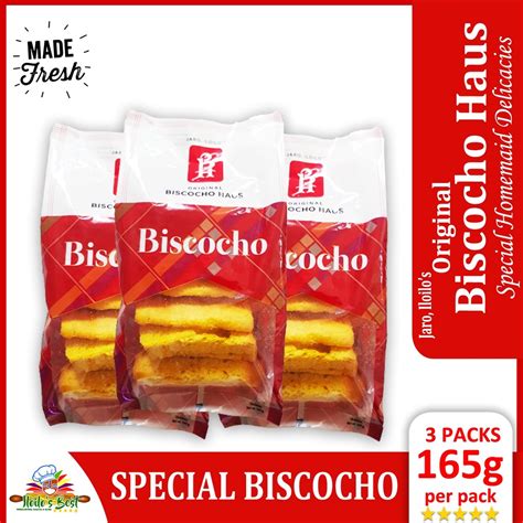 In Stock 3 Packs Original Iloilo Biscocho Haus Biscocho Big Butter Flavor Freshly Baked Best