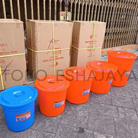 Jual Ember Plastik Kiramas Tutup Liter Ember Plastik