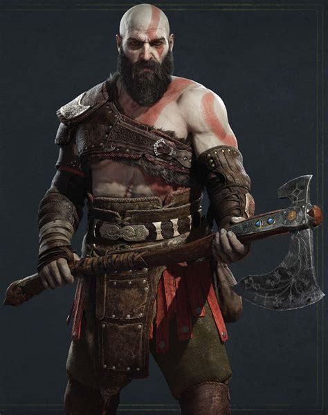 New image of Kratos from Ragnarok : r/playstation