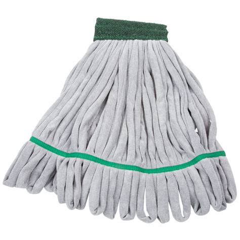 Unger St450 Smartcolor Roughmop 16 Oz Green Heavy Duty Microfiber