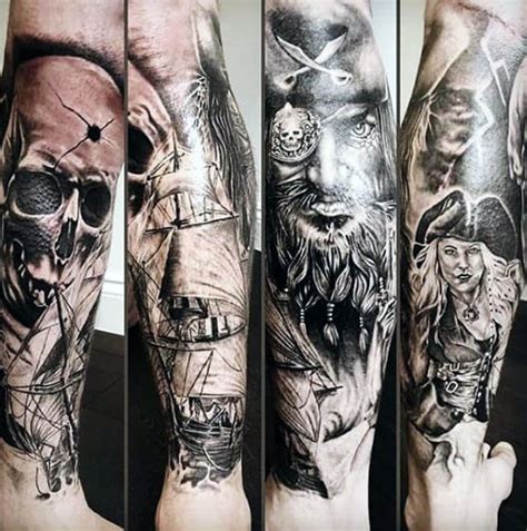 Tatouage De Pirate Signification Et 55 Dessins