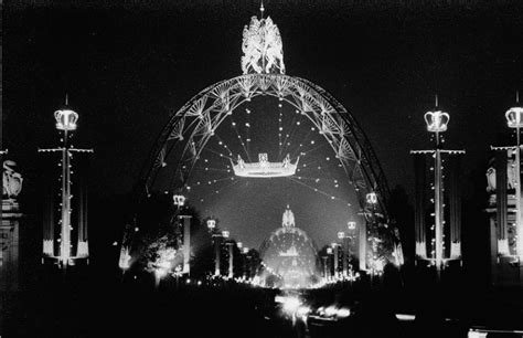 Latticed Window: London during the Coronation 1953