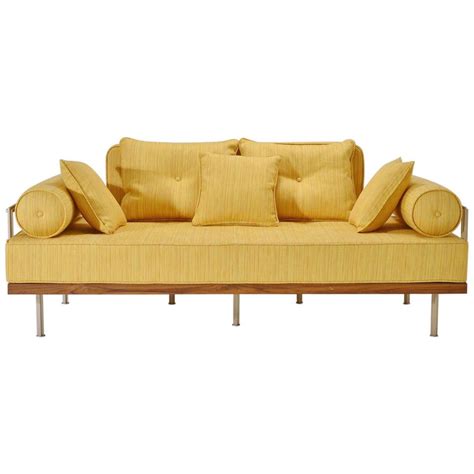 Bespoke Two Seat Sofa Brass And Reclaimed Hardwood Frame P Tendercool In Stock Contemporary