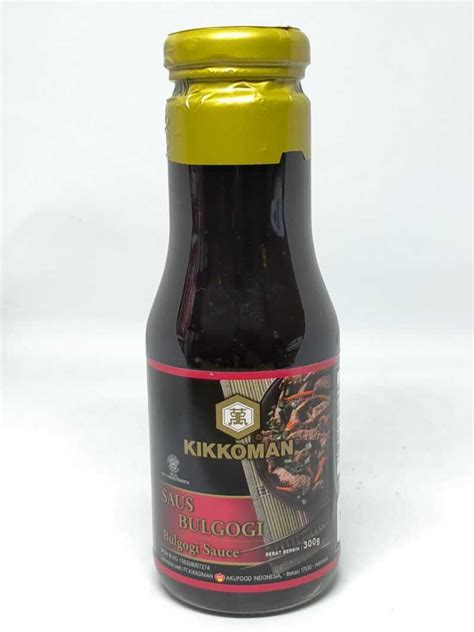 Jual Kikkoman Saus Bulgogi Sauce Gr Saos Korea Bulgogi Kikoman Di