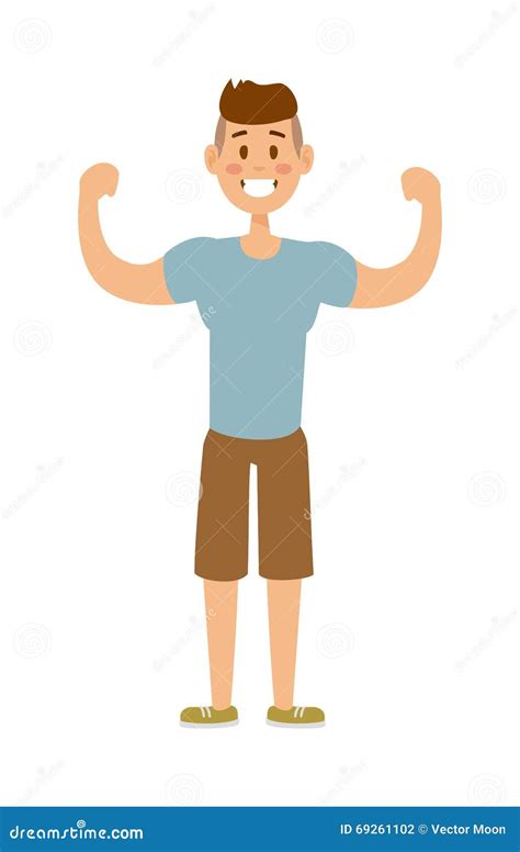 Active Muscle Man Royalty-Free Stock Photography | CartoonDealer.com #57853247