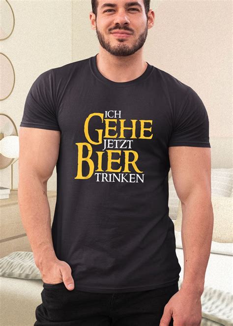 Ich Gehe Jetzt Bier Shirt RobinPlaceFabrics