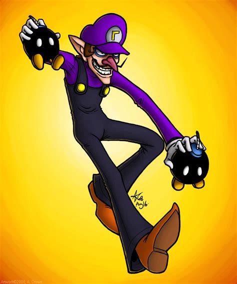 Waluigi By Psycrowe On Deviantart