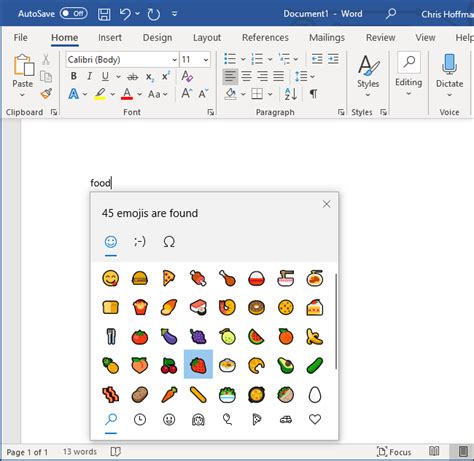 Come Inserire Emoji Nei Documenti Di Microsoft Word Su Oggi