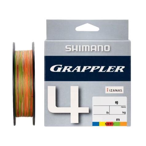 Shimano Grappler 4 Pe 300m 10m×5色 Shimanofishing Linemade In