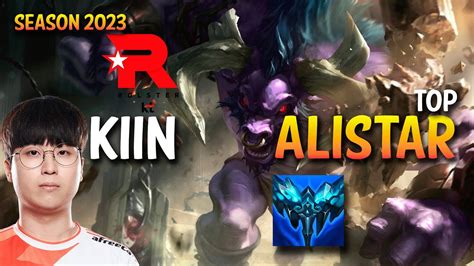 KT Kiin ALISTAR Vs GNAR Top KR Ranked YouTube