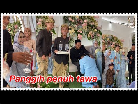 Panggih Temu Pengantin Penuh Tawa Kak Ferdi Dan Kak Diah Wajak Malang