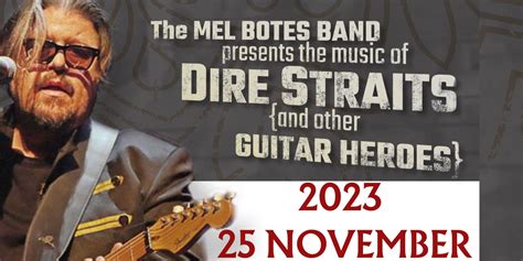 Dire Straits Other Guitar Heroes By Mel Botes Muratie Wine Estate