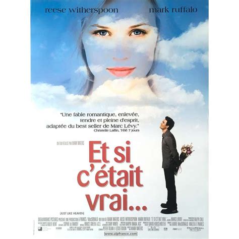 Affiche de cinéma Française de ET SI C ETAIT VRAI