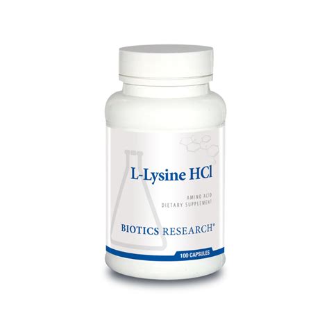 L Lysine Hcl Amino Acid Biomed Health Center