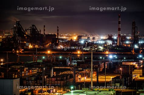 京浜工業地帯の工場夜景川崎マリエンから撮影の写真素材 239040541 イメージマート