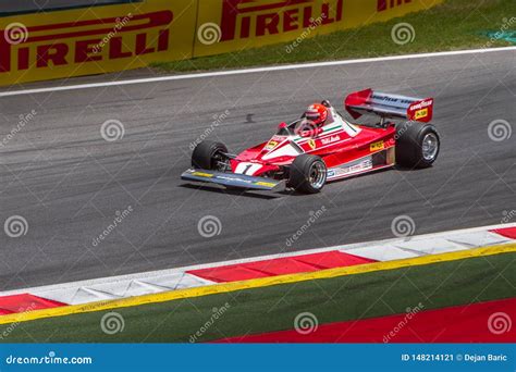 Spielberg Austria Nikki Lauda En El Circuito Honorario En La