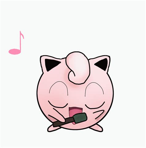 Jigglypuff used Sing! 🎶 : r/Pokemonart