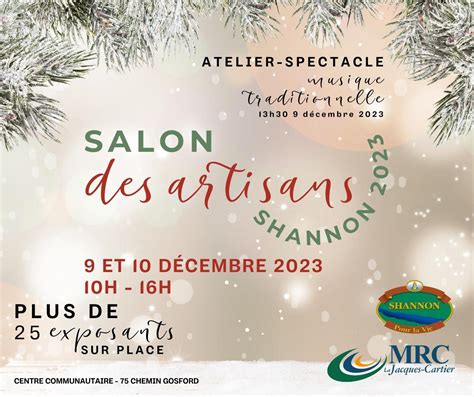 12 ÉDITION DU SALON DES ARTISANS Shannon