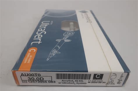 New ALCON AU00T0 30 0D Acrysof IQ Aspheric IOL Intraocular Lens W