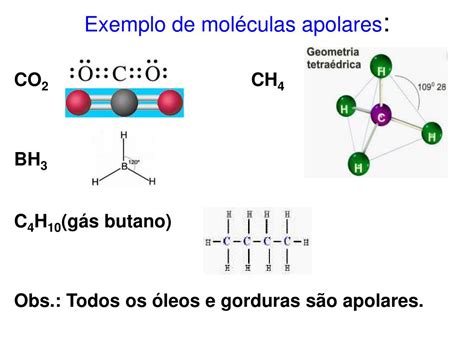 PPT GEOMETRIA E POLARIDADE DAS MOLÉCULAS PowerPoint Presentation