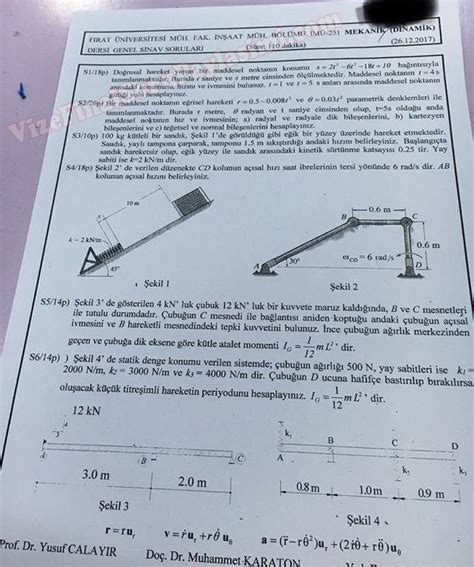 Dinamik Final Sorular Vize Ve Final Sorular Payla M Portal