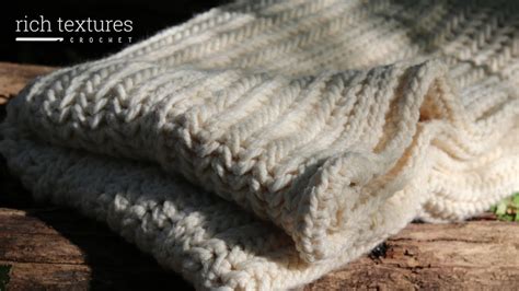 Winter Bliss Throw Crochet Pattern Easy Cozy And Fast Crochet Blanket Youtube