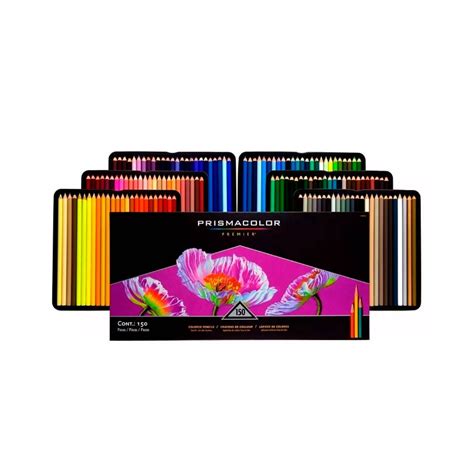 Lapices De Colores Prismacolor Premier Profesional Estuche Metal 150 Piezas