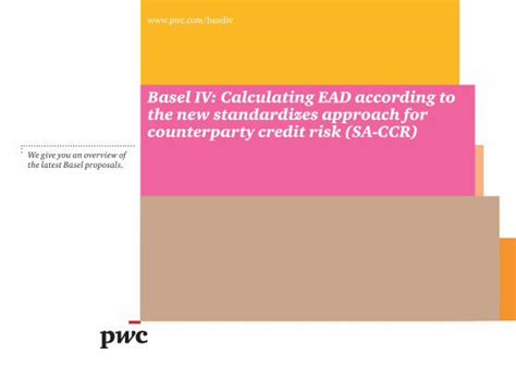 PDF Basel IV Calculating EAD According To The New Basel IV