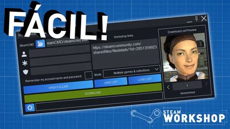 DESCARGAR MODS Y COLECCIONES De STEAM WORKSHOP Con SCMD Workshop