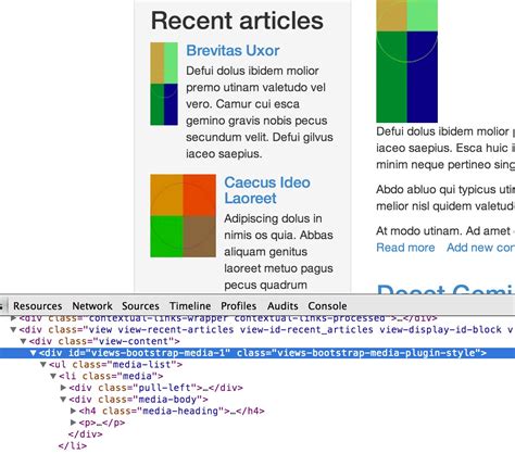 Display Bootstrap Components using Views Bootstrap - WebWash