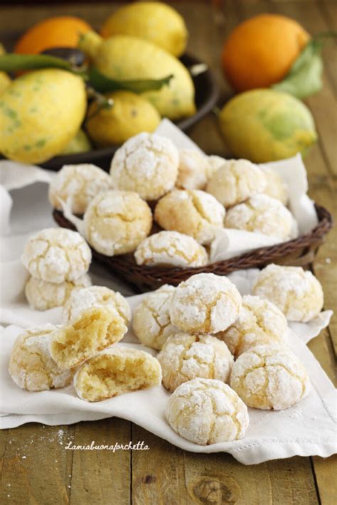 Amaretti Agli Agrumi Dolci Di Pasticceria Lamiabuonaforchetta