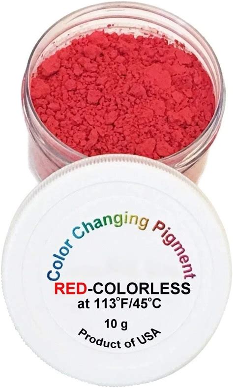 Color Changing Powder Pigment Thermochromic Temperature Heat Sensitive