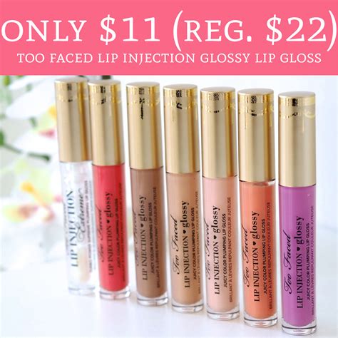 Only $11 (Regular $22) Too Faced Lip Injection Glossy Lip Gloss - Deal ...