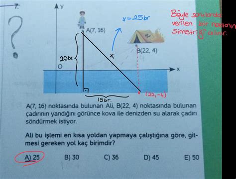 Yard Mc Olabilir Misiniz S N F Analitik Geometri Sorusu Eodev