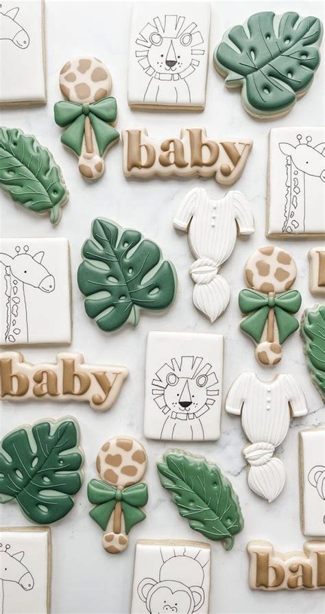 Omaha Nebraska Baby Shower Decorated Sugar Cookies The Flour Shoppe