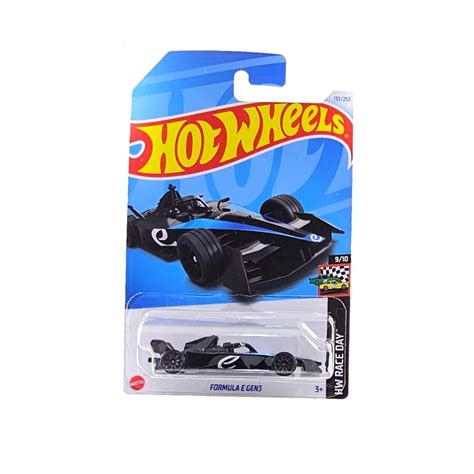 Carrinho Hot Wheels Formula E Gen3 HW Race Day 9 10 Mattel Shopee Brasil