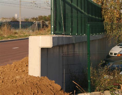 Mur de soutènement en béton préfabriqué LG INDUSTRIE