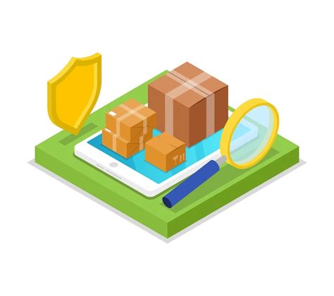 Premium Vector Delivery Logistics Isometric 3d Illustration