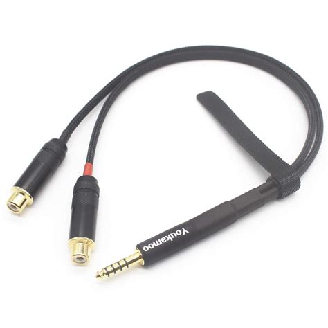 Youkamoo 44mm To Rca Female Cable Balanced Headphone Audio