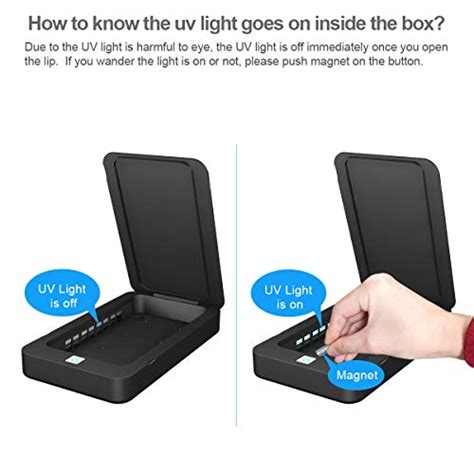 Uv Phone Sterilizer Portable Uvc Light Cell Phone Sanitizer