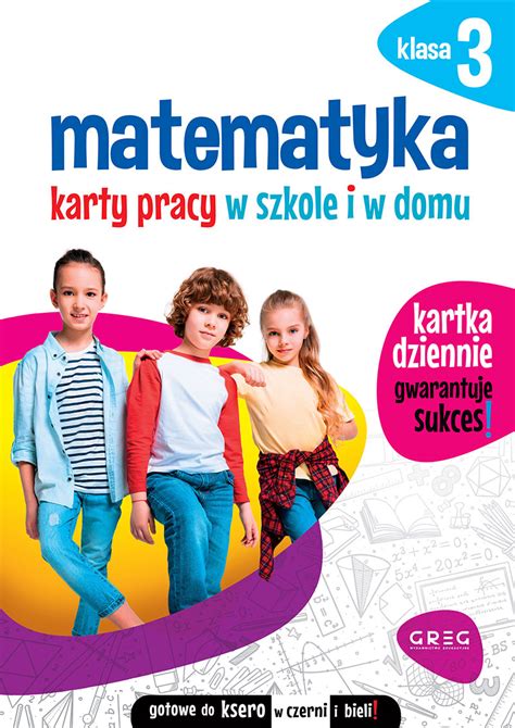 Matematyka Karty Pracy W Szkole I W Domu Klasa 3 Marta Kurdziel