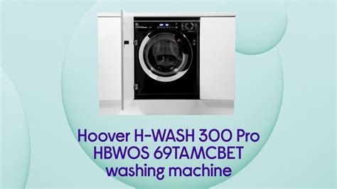 Hoover H WASH 300 Pro Integrated WiFi Enabled 9 Kg Washing Machine