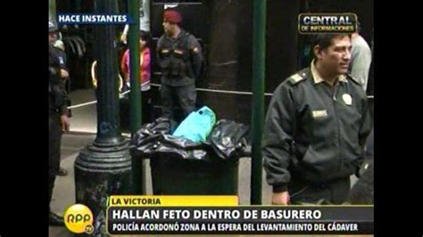 La Victoria Hallan Un Feto Dentro De Un Basurero En Gamarra Rpp Noticias