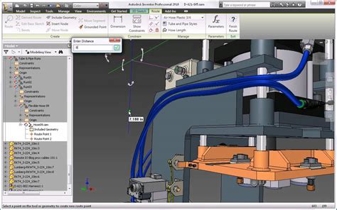 Autodesk Inventor 2010 Tube And Pipe Design YouTube