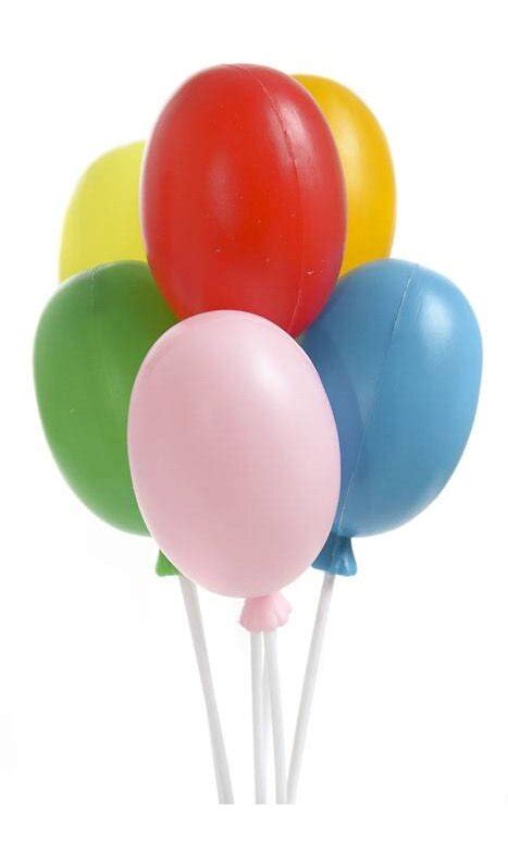 12 Balloon Picks Multicolor Pkg 12 Gandgwebstore