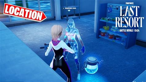 Talk To Diamond Diva Location In Fortnite Chapter 4 Season 4