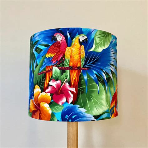 Macaws Paradise Lamp Shade Temple And Webster