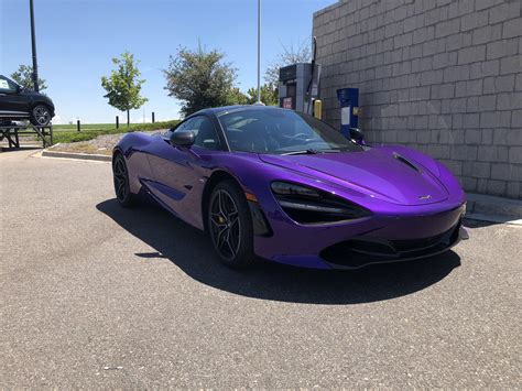 Mauvine Blue McLaren 720s R Carporn